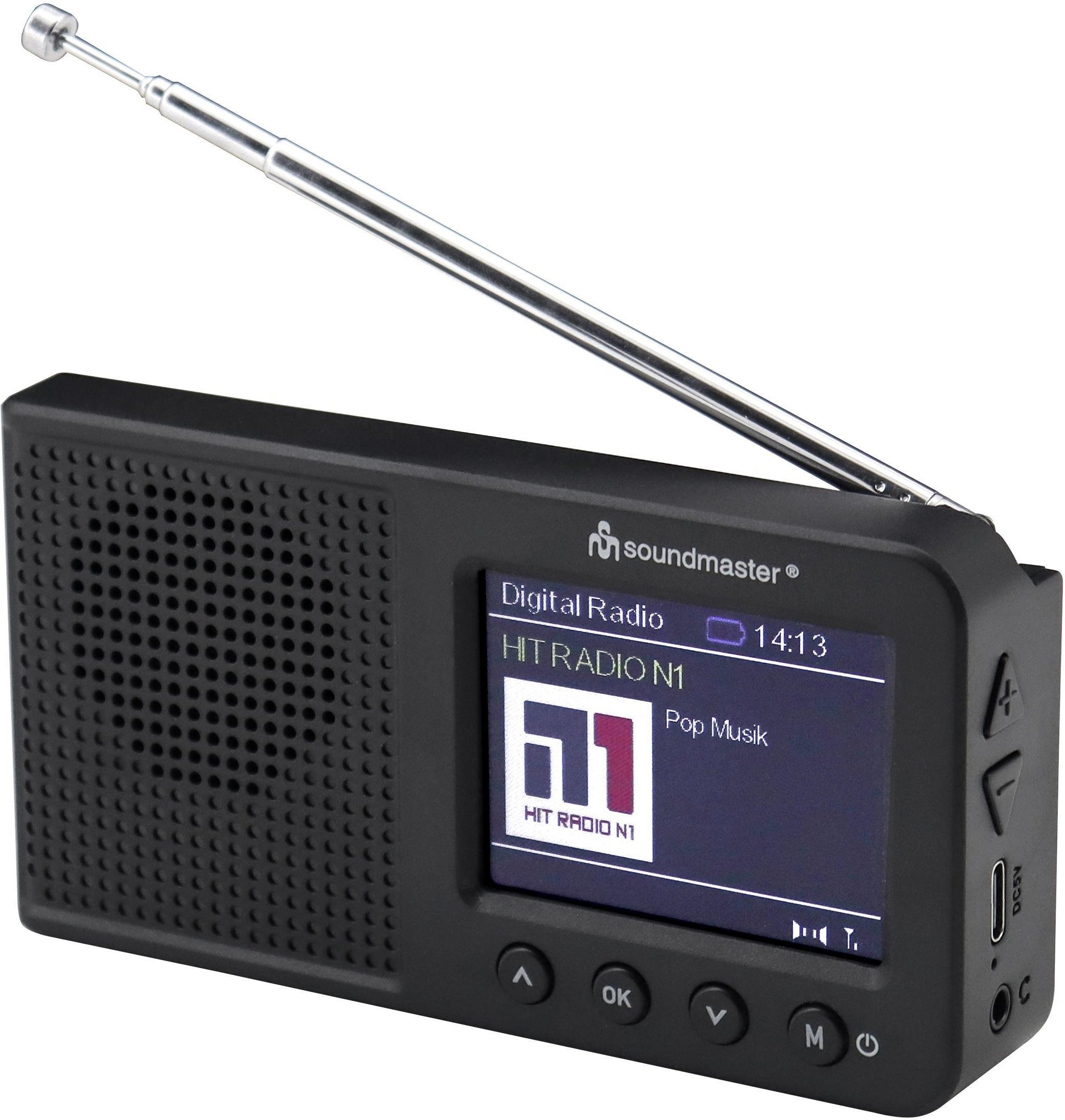 DAB175 Schwarz DAB+ Radio