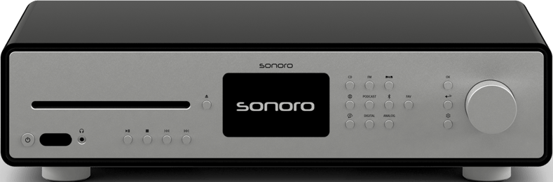 Hi-Res Audio Internet-Receiver MAESTRO Quantum schwarz/hochglanz silber