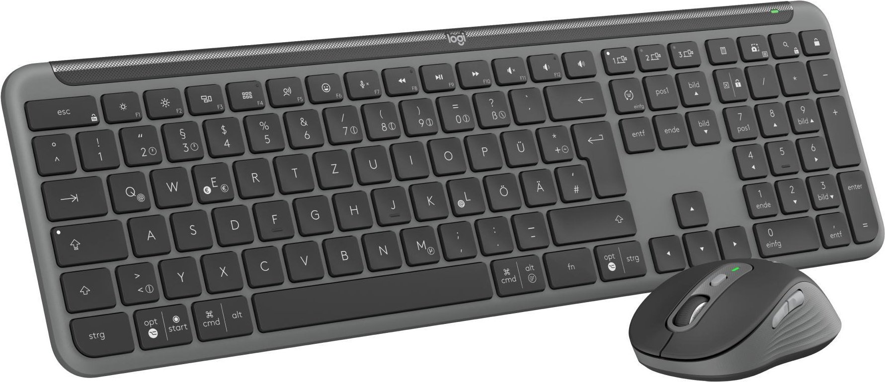 MK950 Signature Slim Wireless Tastatur, Graphit