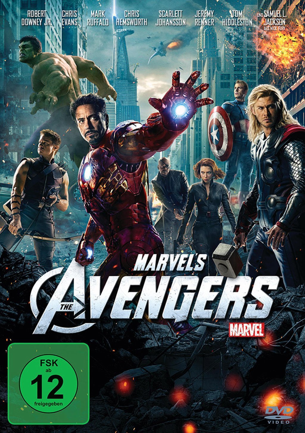 DVD Marvel's The Avengers