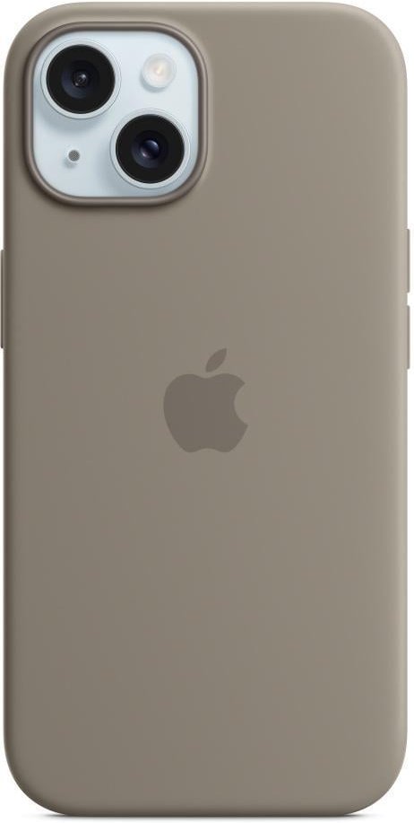 Thumbnail - iPhone 15 Silikon Case mit MagSafe - Tonbraun