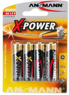 X-Power Mignon AA, 4er Blister Batterie