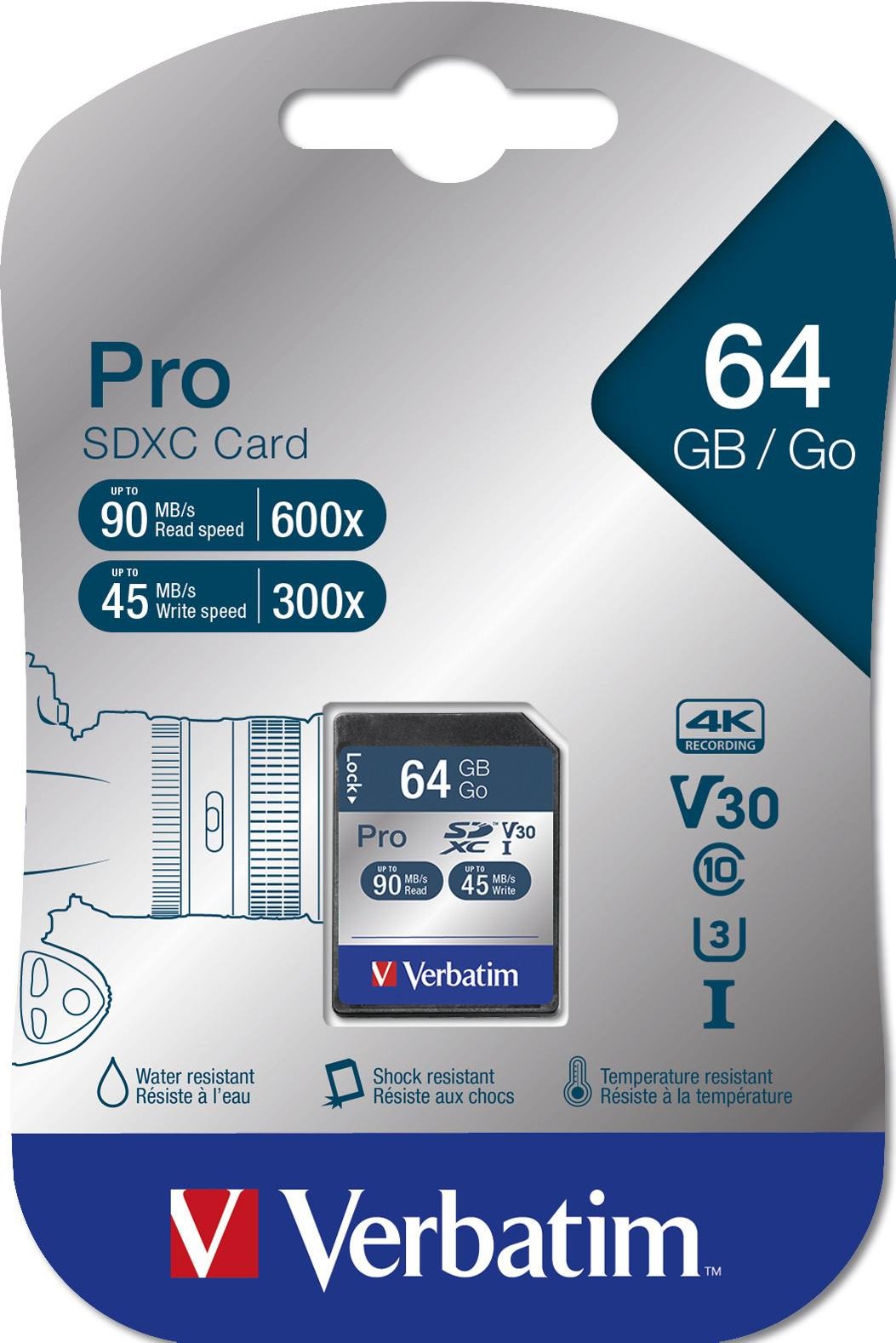 Pro SDXC 64 GB Speicherkarte