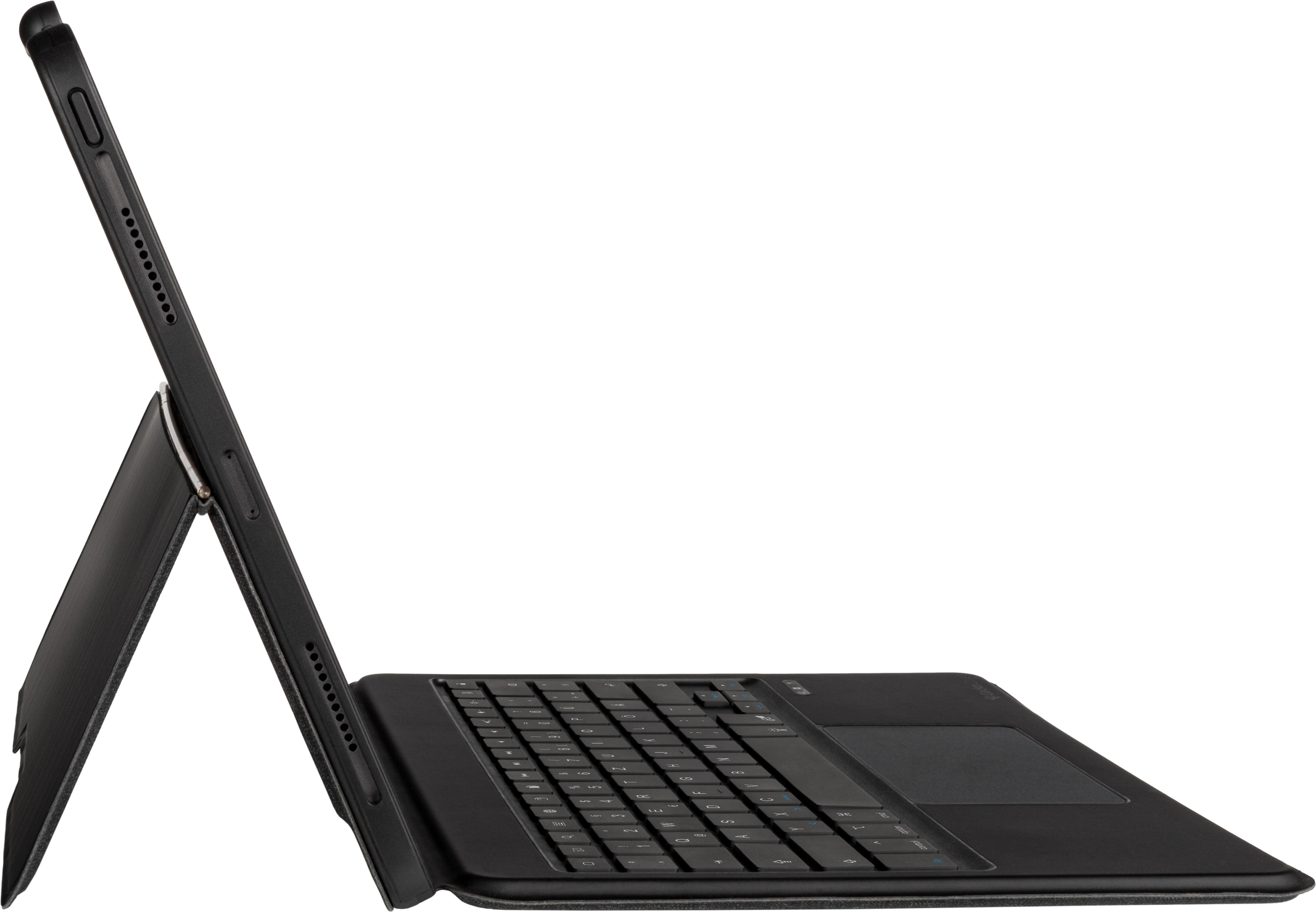 Bluetooth Tablet Tastatur Hülle - Apple iPad Pro 12.9 Zoll (2021) - Dunkelgrau (63946)