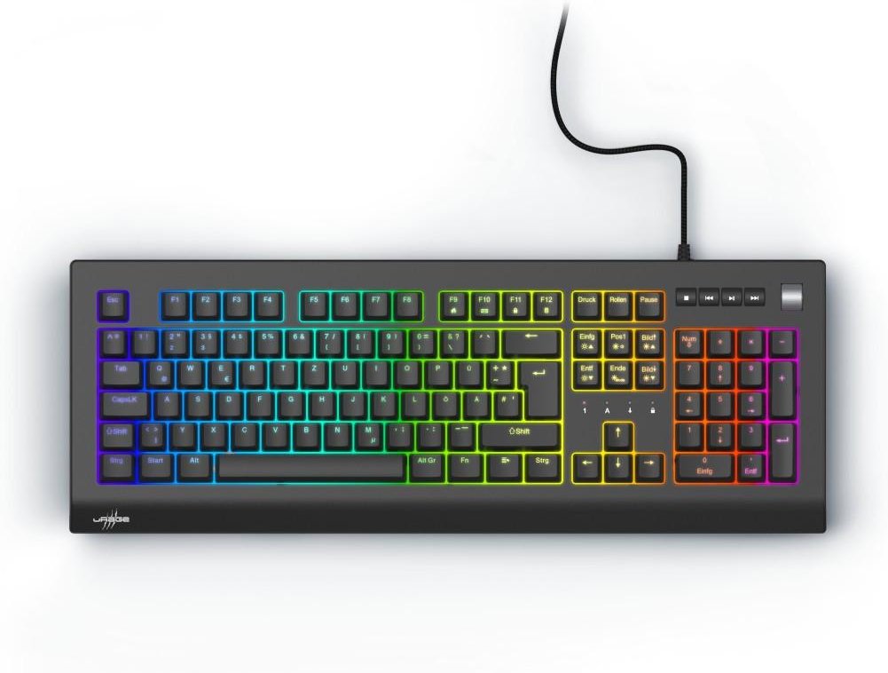Gaming-Keyboard "Exodus 600 Mechanical", Rote Switches, Schwarz, QWERTZ DE (00217832)