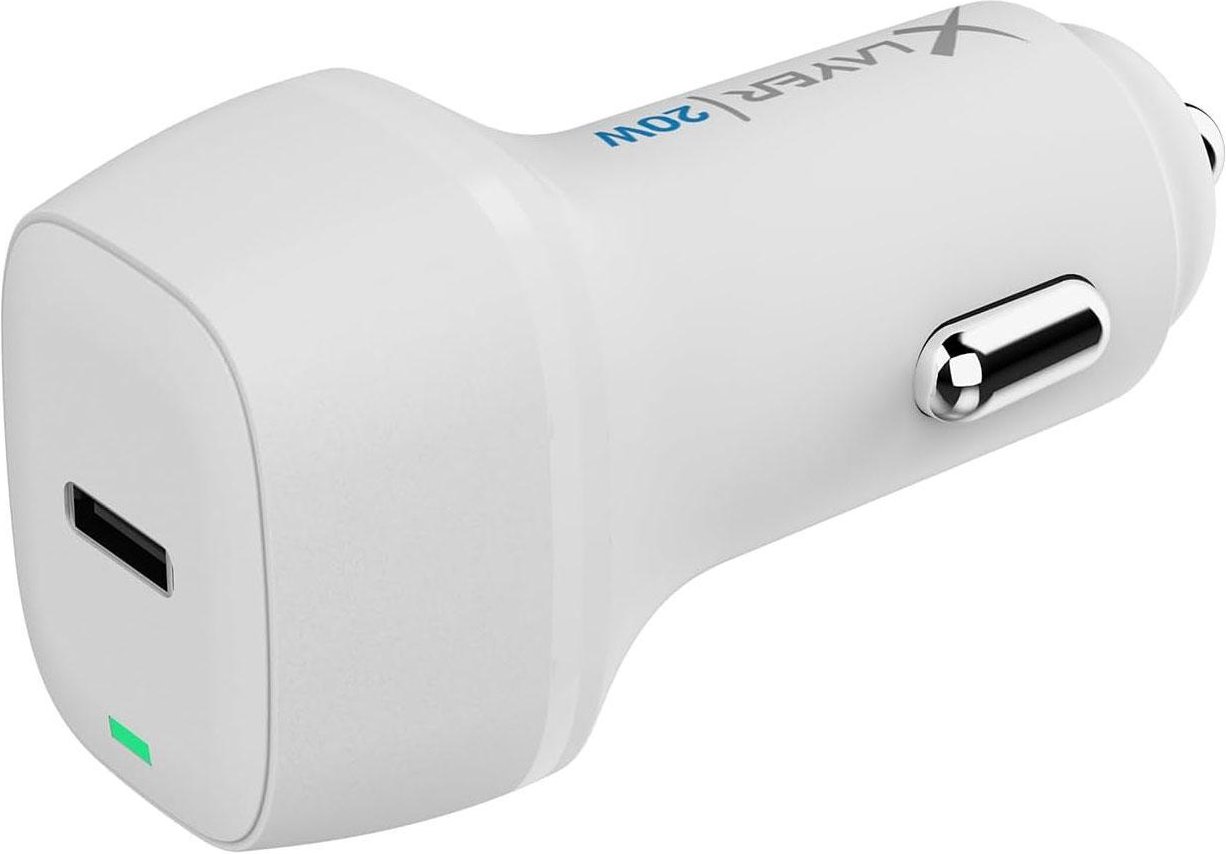 USB-C KFZ-Ladegerät Power Delivery 20W, Weiß