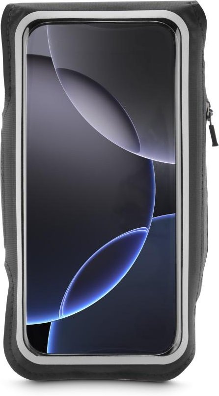 Sportarmband, Handytasche zum Joggen, 6,5" – 6,9", wasserabweisend, Schwarz (00019861)