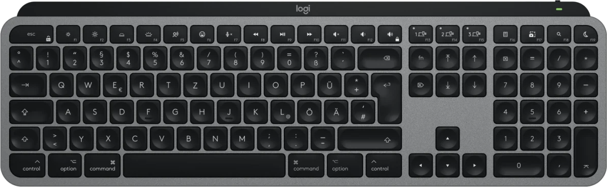 MX Keys S für Mac, Space Gray