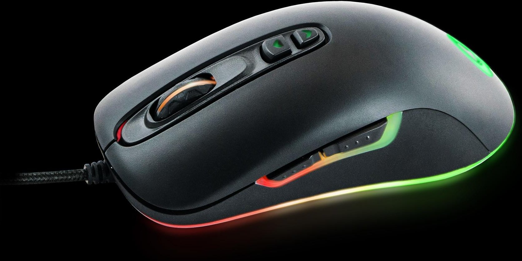 DX80 schwarz Gaming-Maus