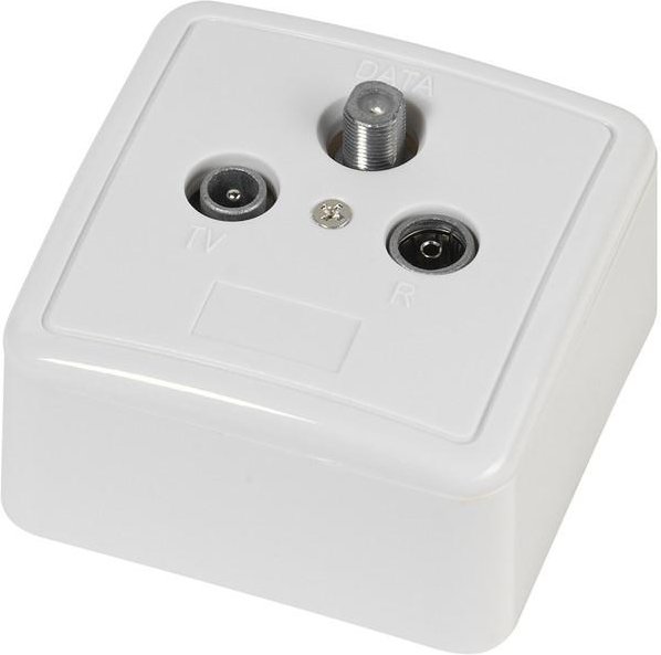DVB-C / BK / CATV Antennen-Durchgangsdose (48071)