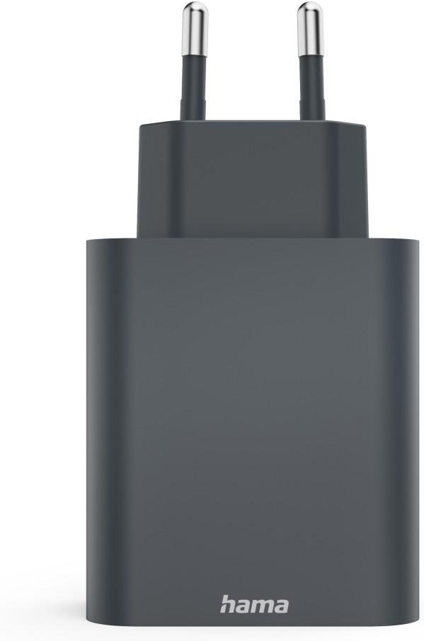 Schnellladegerät, 2x USB-C, 1x USB-A, PD, 65 W, Anthrazit (00086445) Ladegeräte