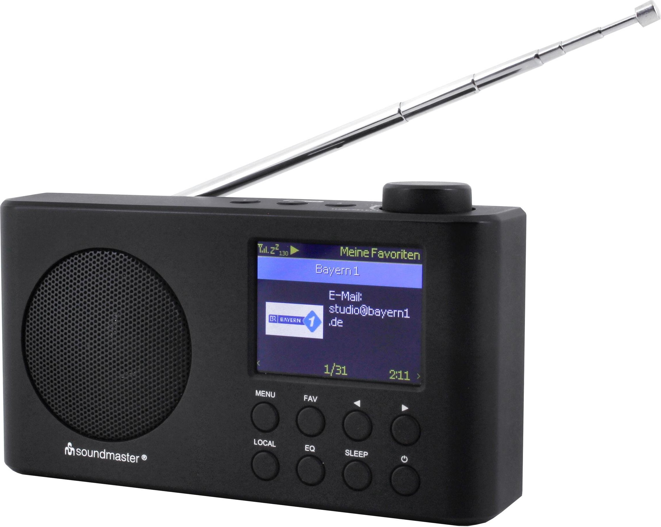 IR6500 schwarz Internetradio