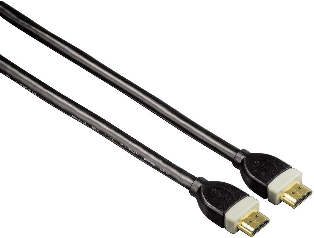 High Speed HDMI™-Kabel, Ethernet, vergoldet, doppelt geschirmt, 3,00 m (00039666)