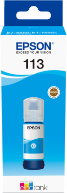 113 cyan Tintenflasche