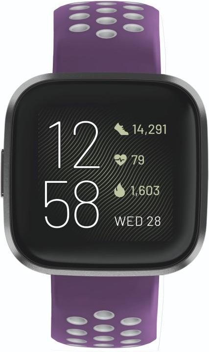 Thumbnail - Sportarmband f. Fitbit Versa 2/Versa (Lite), Uhrenarmband atmungsaktiv, Li. (00086228)