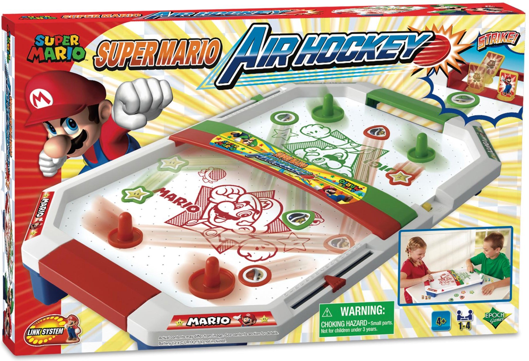 Super Mario Air Hockey