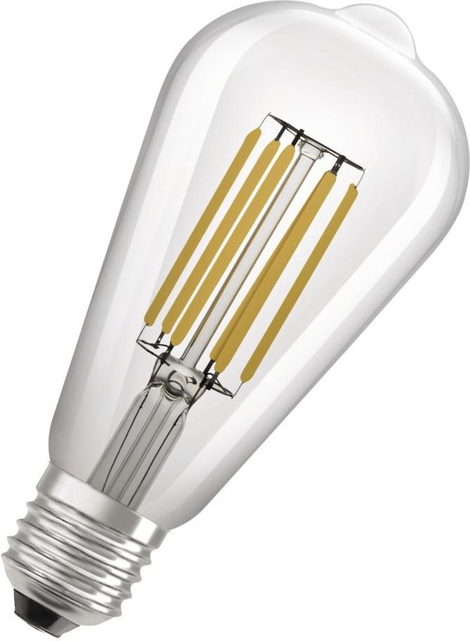 LED-Lampe "ELL A 60", Edison, 4W, E27, nicht dimmbar, Klar (00220337)