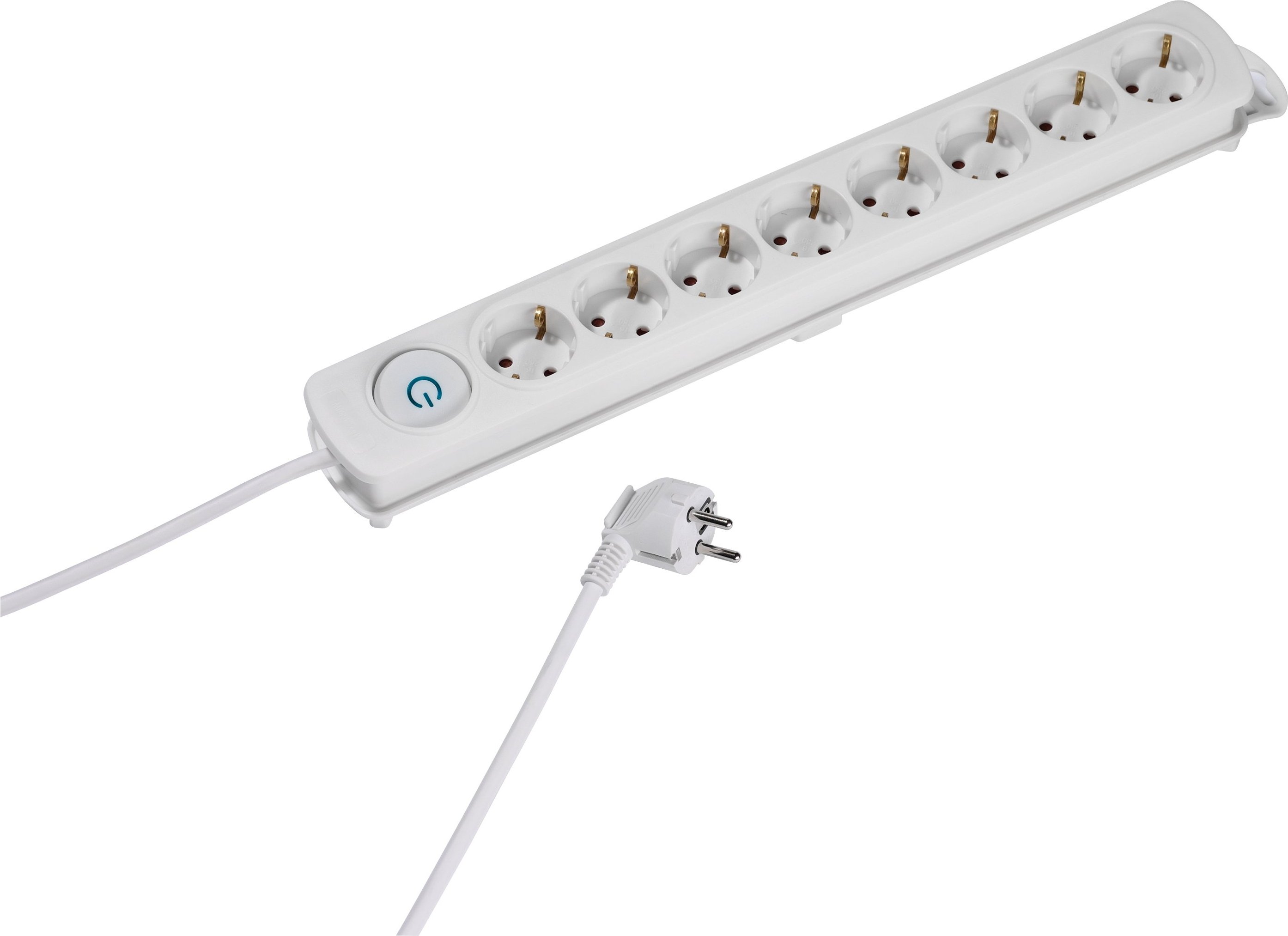 8-fach Steckdosenleiste, schaltbar (37651)