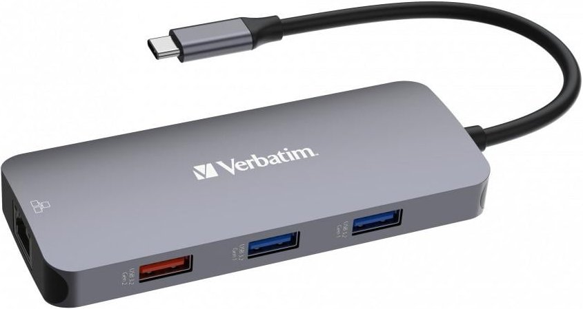 USB-C Pro Multiport Hub CMH-09, Silber