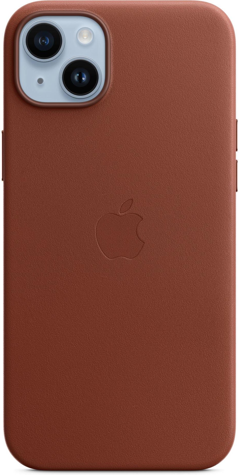 iPhone 14 Plus Leder Case mit MagSafe - Umber Handyhülle