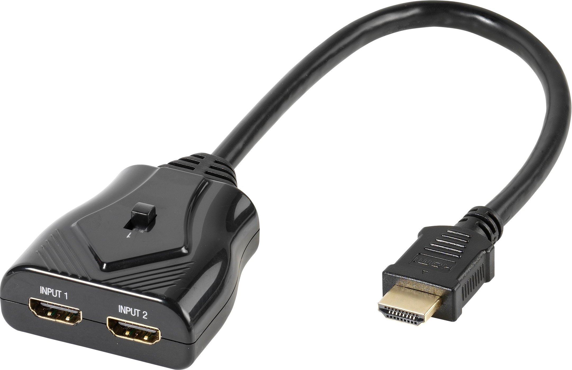 HDMI® - Umschalter 2 -> 1, manuell (47157)