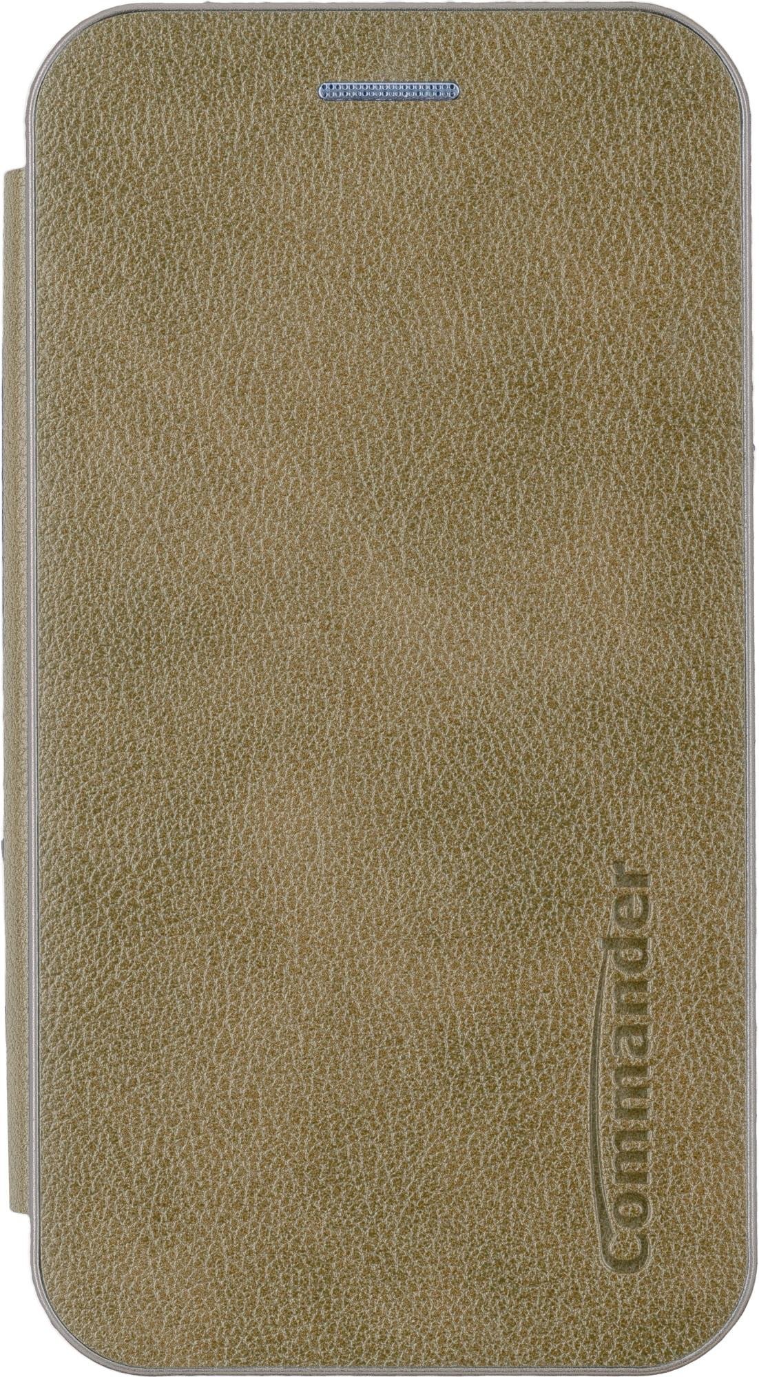 Thumbnail - CURVE Book Case DELUXE für Apple iPhone 14 Plus Gold Handyhülle