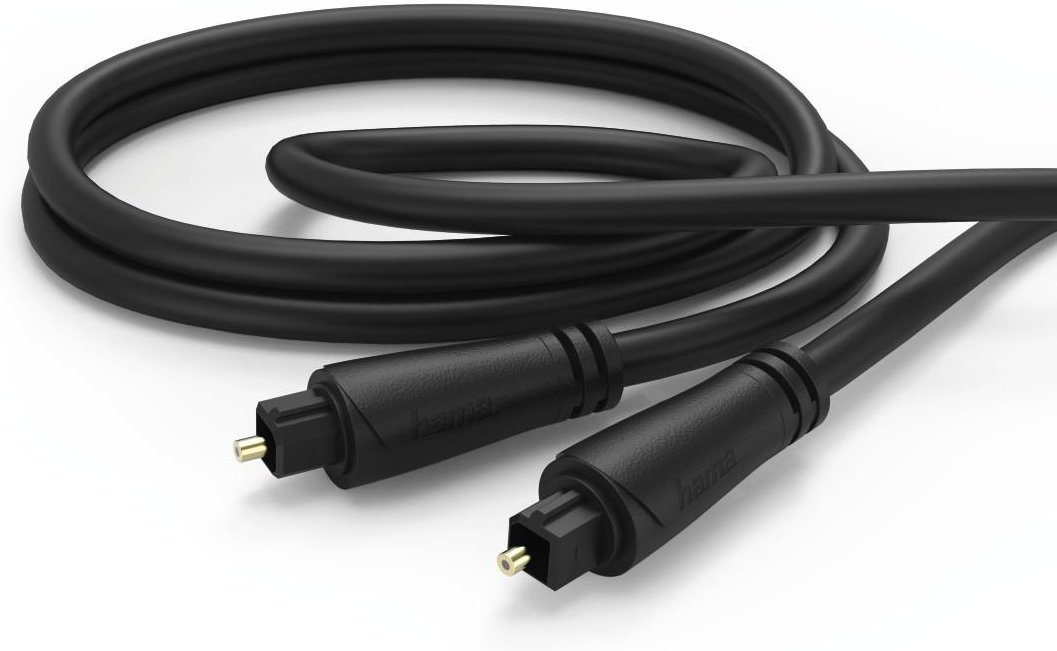 Thumbnail - Audio-Lichtleiter-Kabel, ODT-Stecker (Toslink), vergoldet, 1,5 m (00179211)