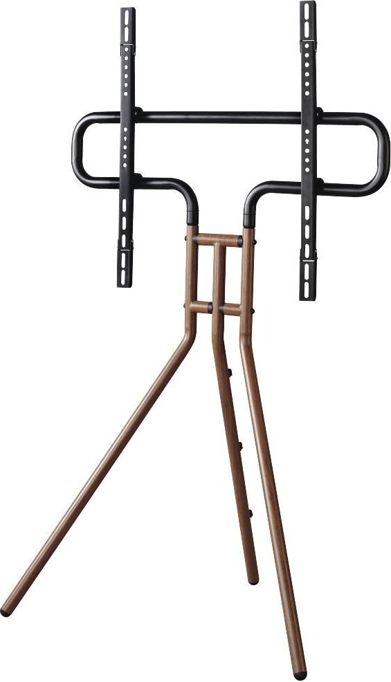 TV-Stand "Staffelei-Design", 191 cm (75"), Höhe variabel, Holzoptik Walnuss (00118092)