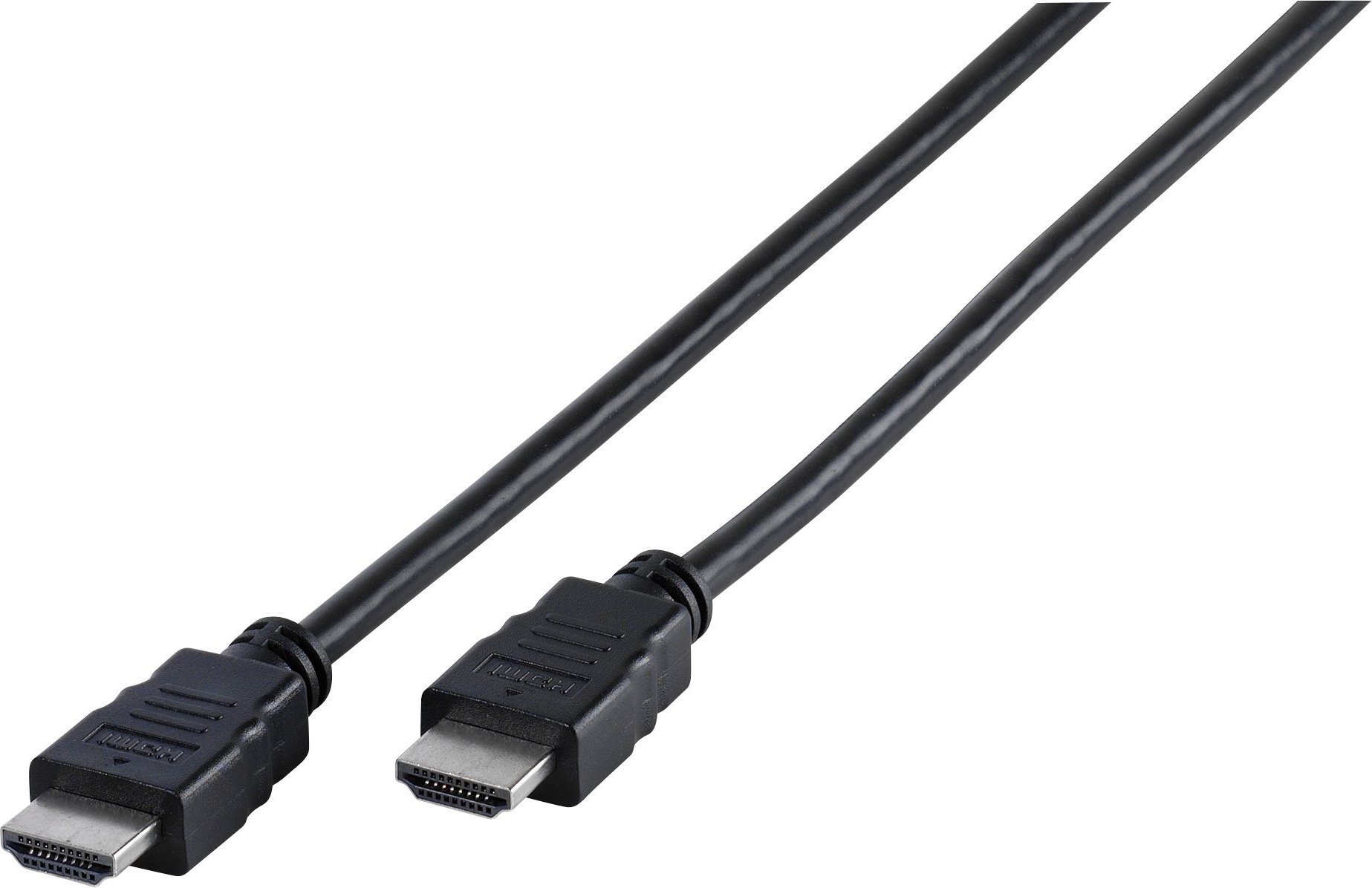 High Speed HDMI Kabel mit Ethernet, HDMI Stecker HDMI Stecker, 1,5m, schwarz (47893)