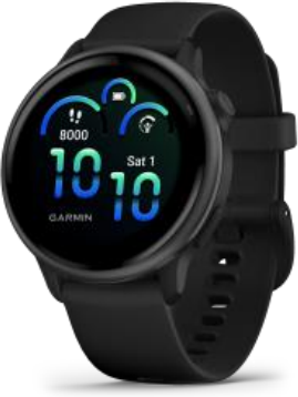 vivoactive 6 Schwarz/Schiefergrau, Fitness-Smartwatch