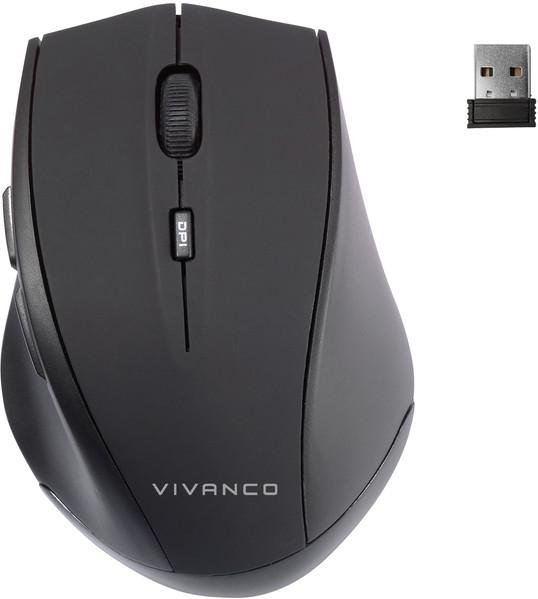 Laser Funkmaus (silent click, 5 Tasten) (39631)