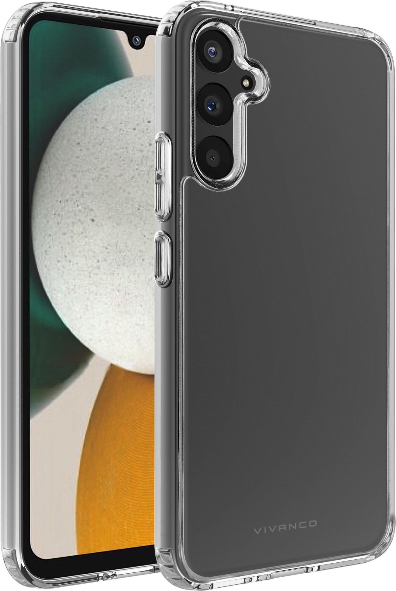 Safe and Steady, Anti Shock Cover für Samsung Galaxy A34 5G Transparent (63559) Handyhülle