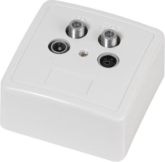 44167 Twin SAT-Antennendose