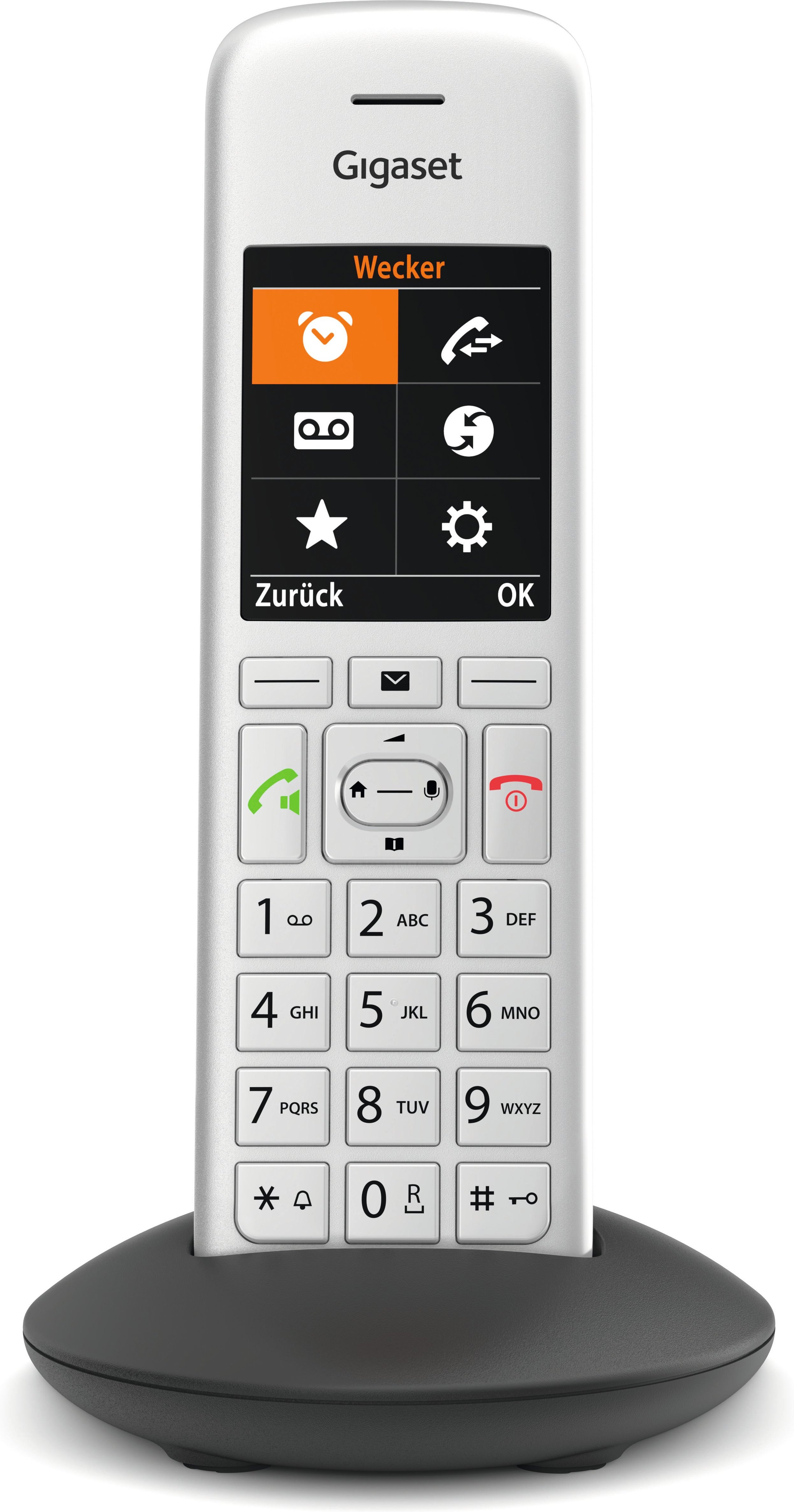 CE575HX silber Schnurloses Telefon