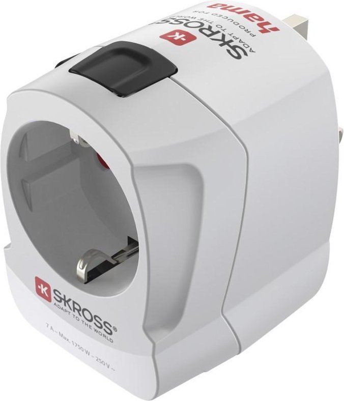 Weltreiseadapter "Pro Light AC 30PD", 3-polig, 1x USB-C, 1x USB-A, 30 W (00223477)