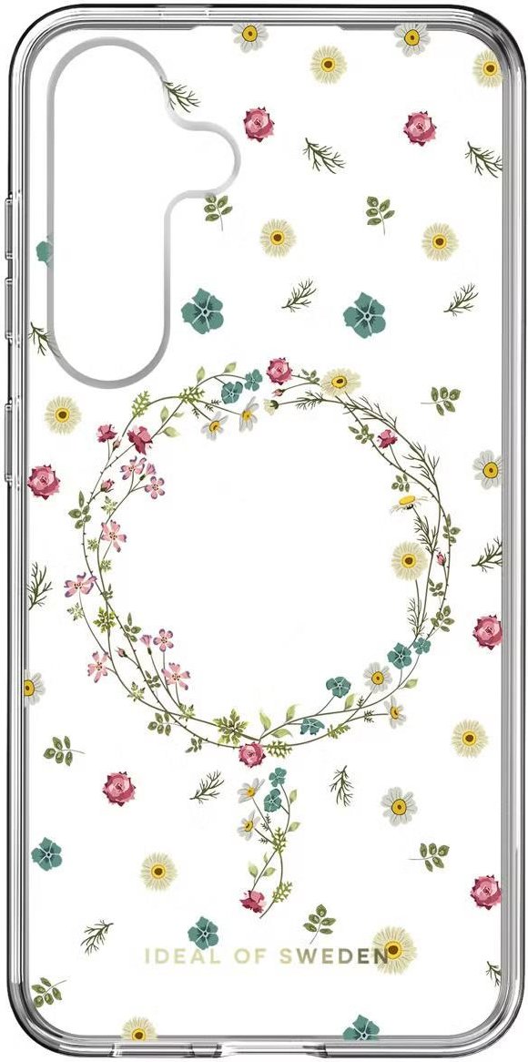 Clear Case MagSafe für Samsung Galaxy S25, Petite Floral Handyhülle