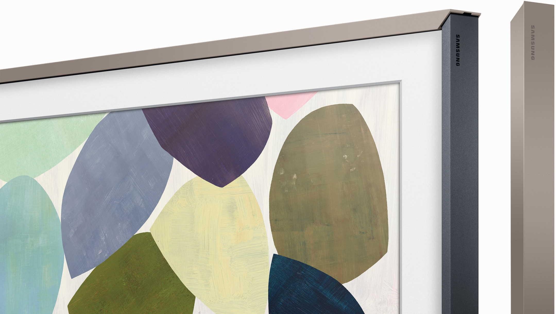 Modern Beiger Rahmen 43 Zoll für The Frame (2018)