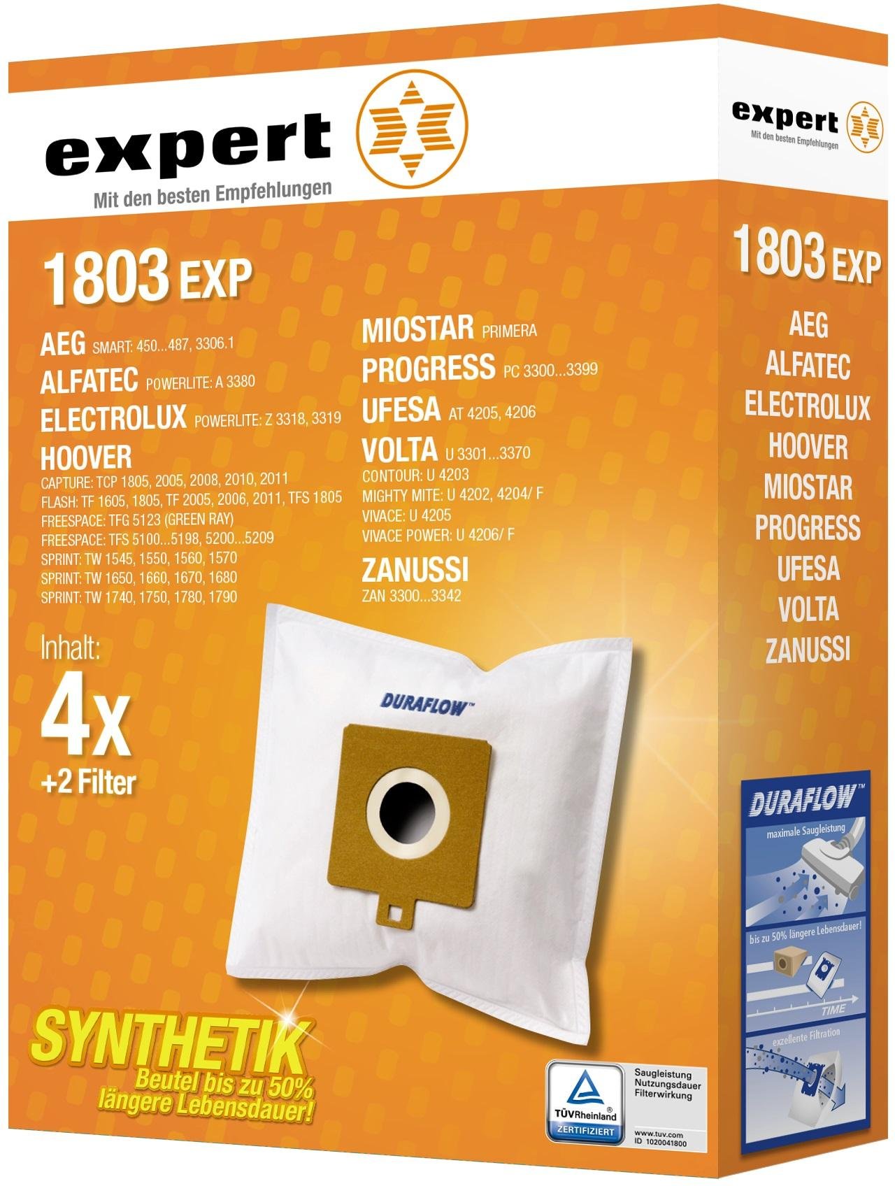 1803 EXP Staubsaugerbeutel