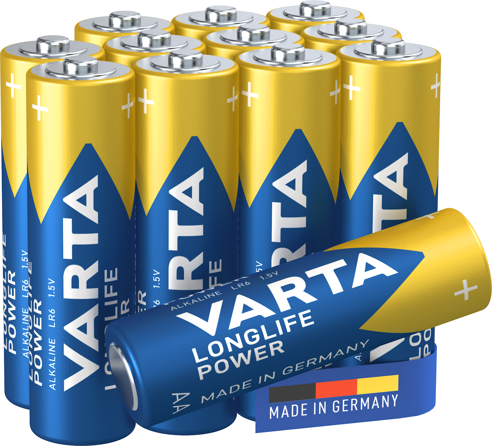 Batterie Longlife Power AA Batterie 8+4 Blister