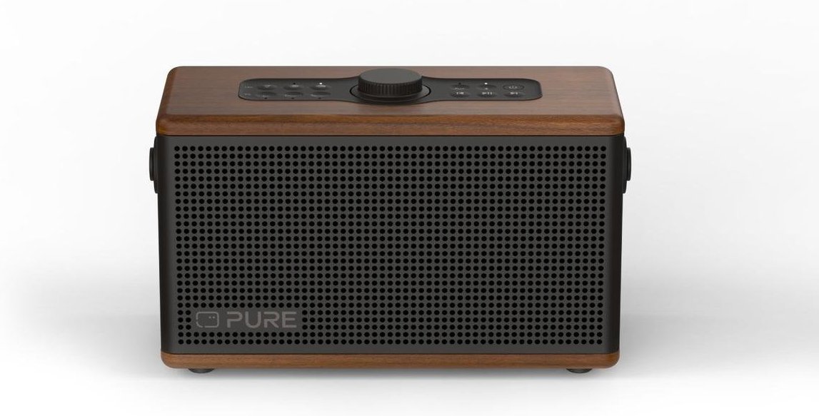 Classic Aura Kaffee Braun/Walnuss Bluetooth-Lautsprecher