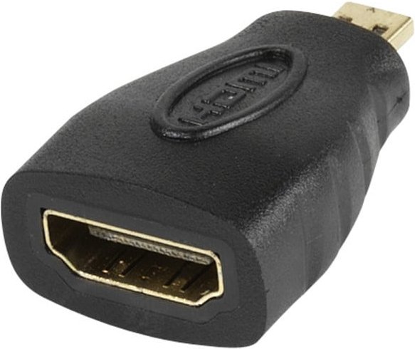 HDMI® Adapter, HDMI® A Buchse - HDMI® D Micro Stecker (47089)