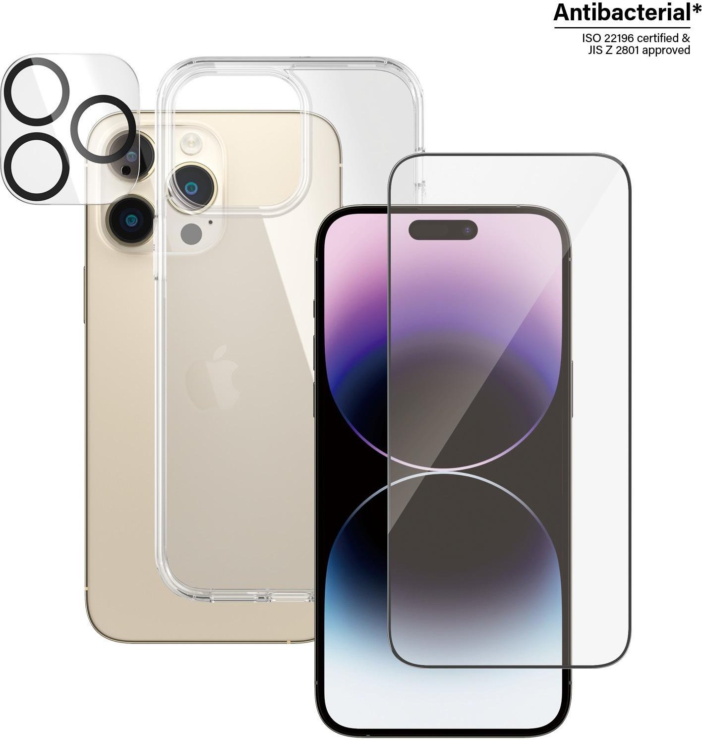 3-in-1 Schutz-Set für Apple iPhone 14 Pro Max (B0404+2786)