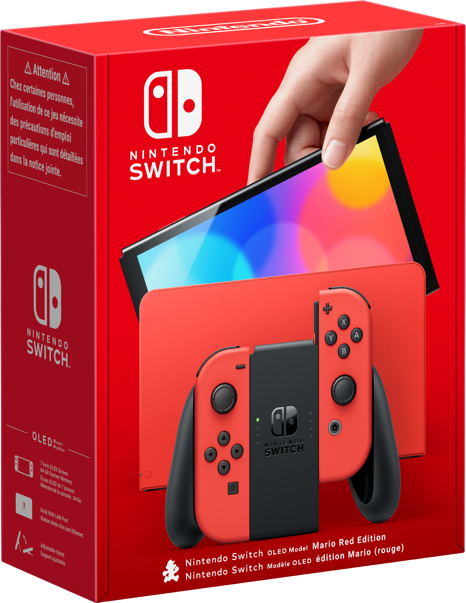 Nintendo Switch (OLED Modell) Mario-Edition Rot
