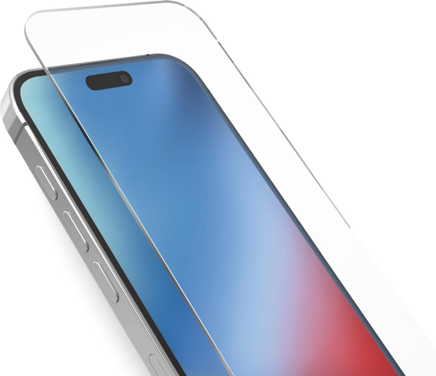 Glas-Displayschutz für iPhone 16 Pro Max, Transparent
