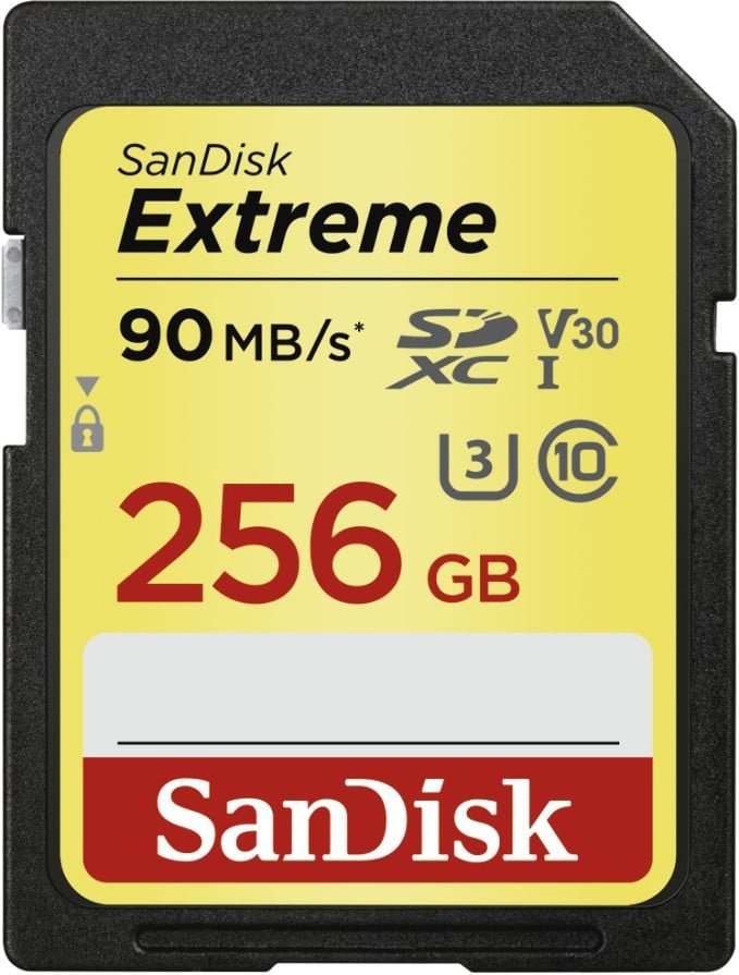 SDXC Extreme 256GB, Video Speed Class V30 (173358) Speicherkarte