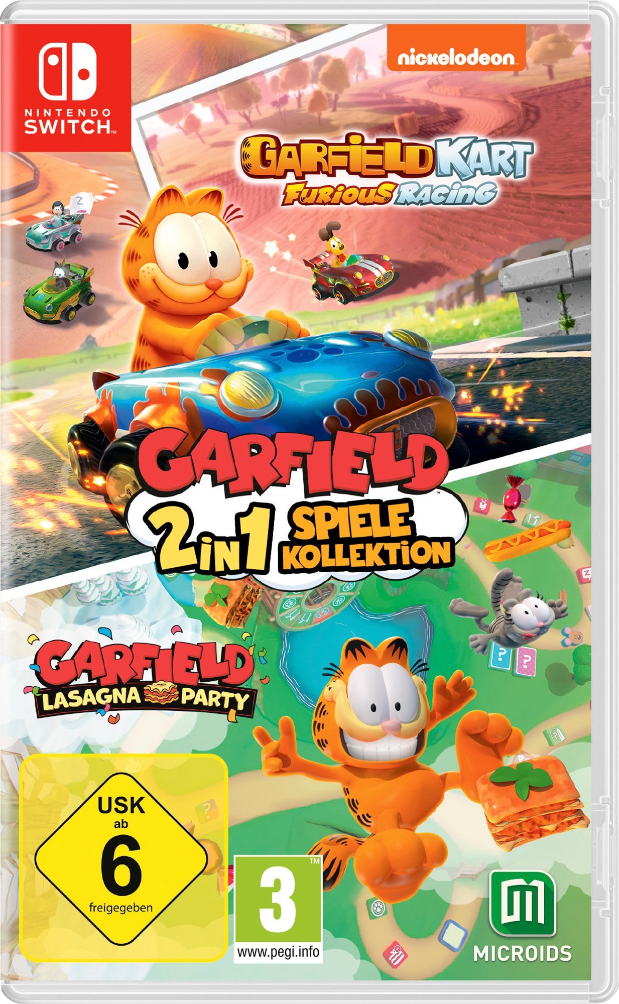 Garfield 2in1 Spiele Kollektion Nintendo Switch-Spiel
