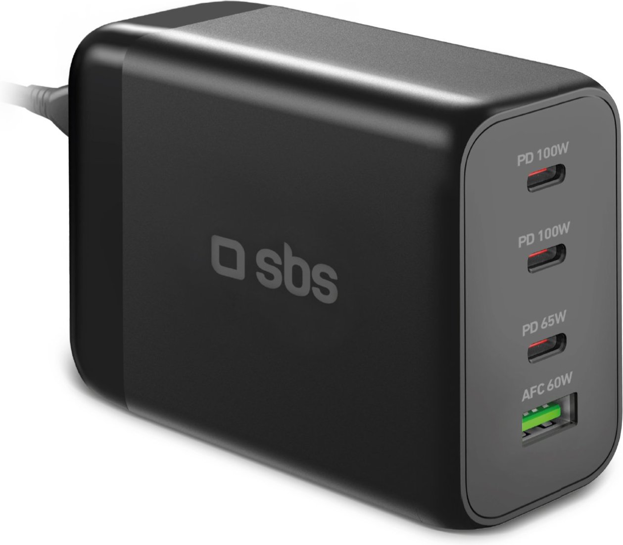 Thumbnail - GaN-Ladestation mit 200 Watt Schwarz