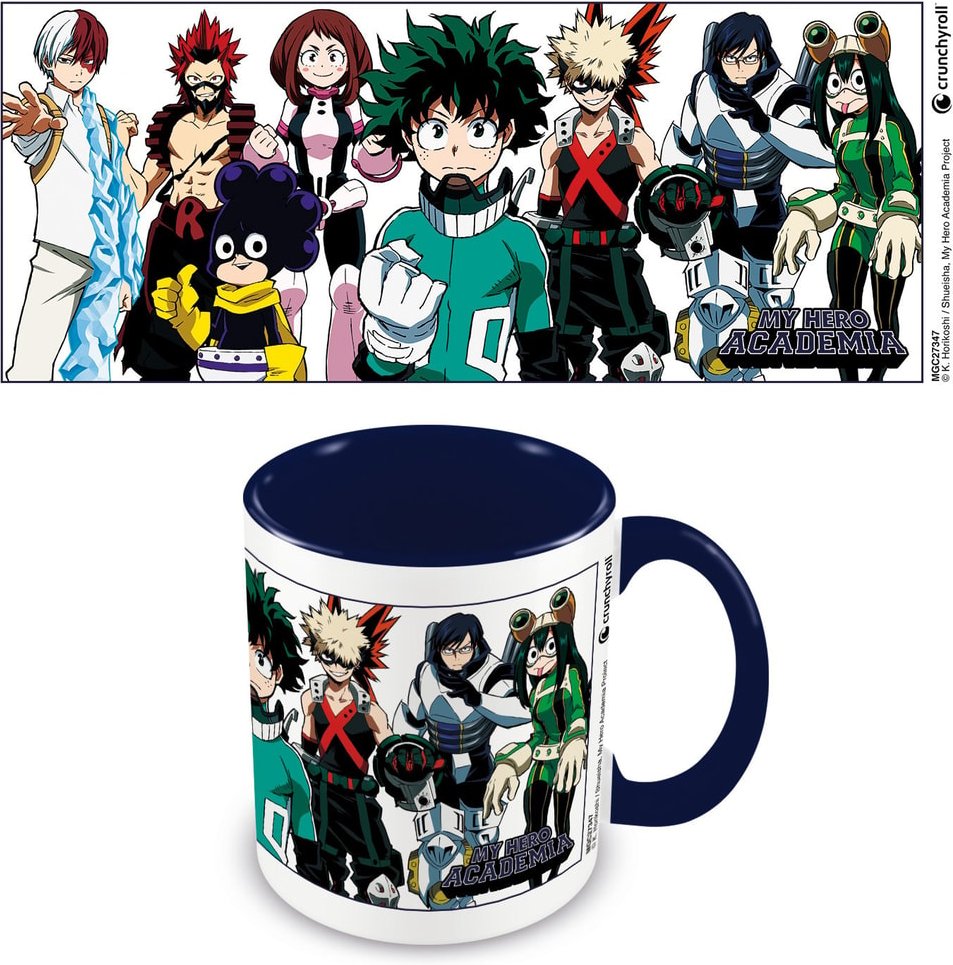 My Hero Academia Academy Costumed Heroes Tasse