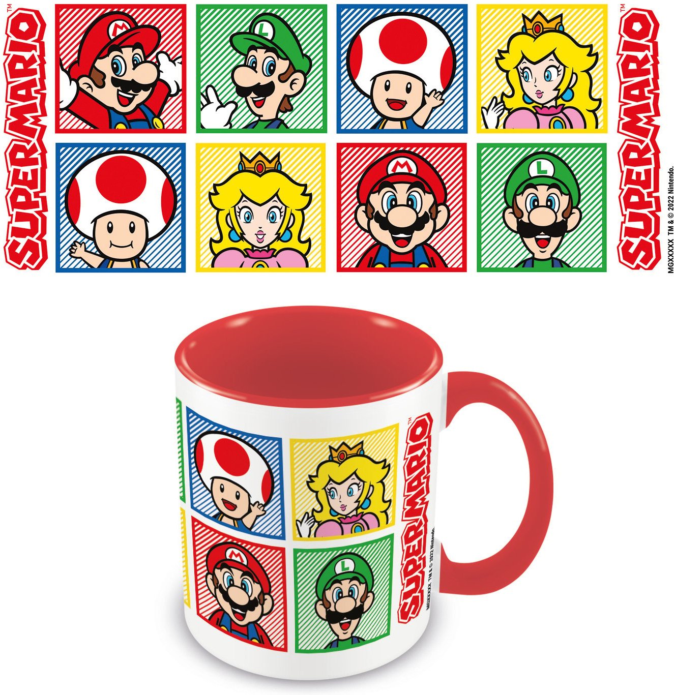 Super Mario Red Tasse