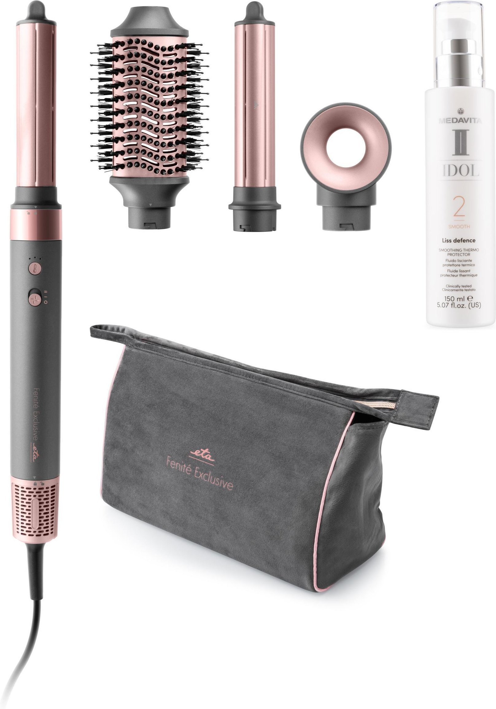 Fenité Exclusive Liss Defense 0323 90000 grau multifunktionaler Styler